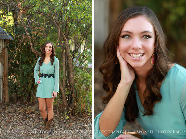 frisco outdoor senior portraits