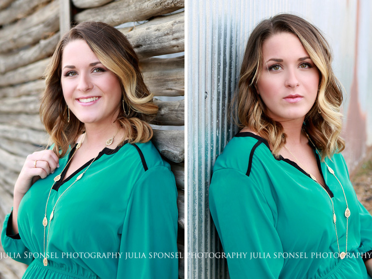 julia hankins prosper senior photographer