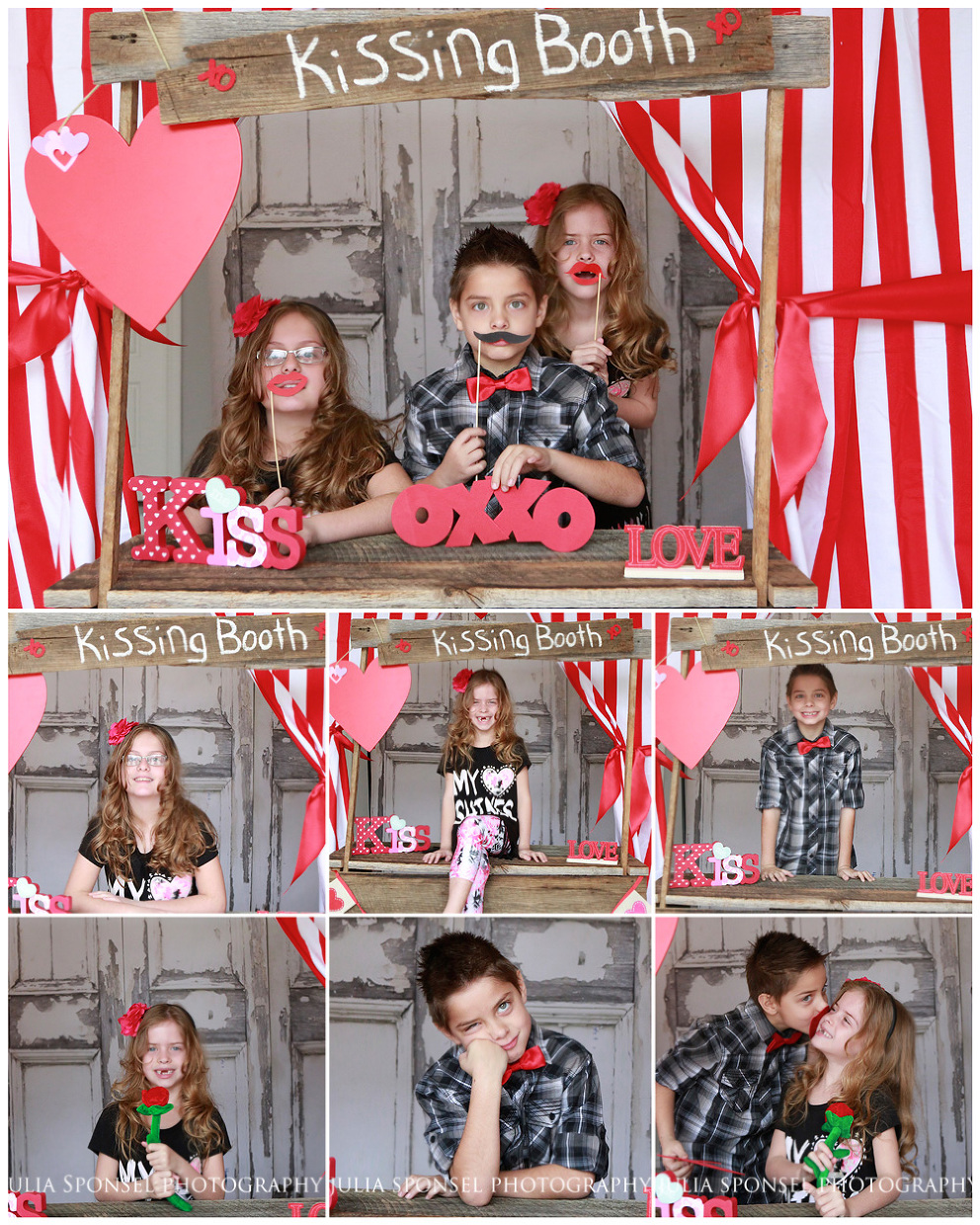 Kissing Booth Valentines Mini Sessions Frisco Photographer Julia Sponsel Photography 